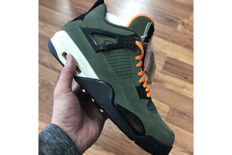 UNDEFEATED x Air Jordan 4 Sample 现身网络