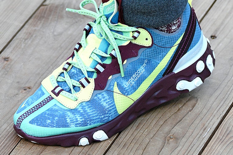 搶先預覽 UNDERCOVER x Nike 全新聯名 React Element 87 系列