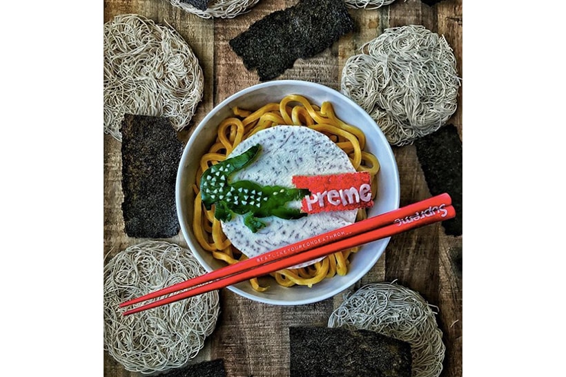 Instagram 美食自製專家打造「Supreme x Lacoste 意大利麵」