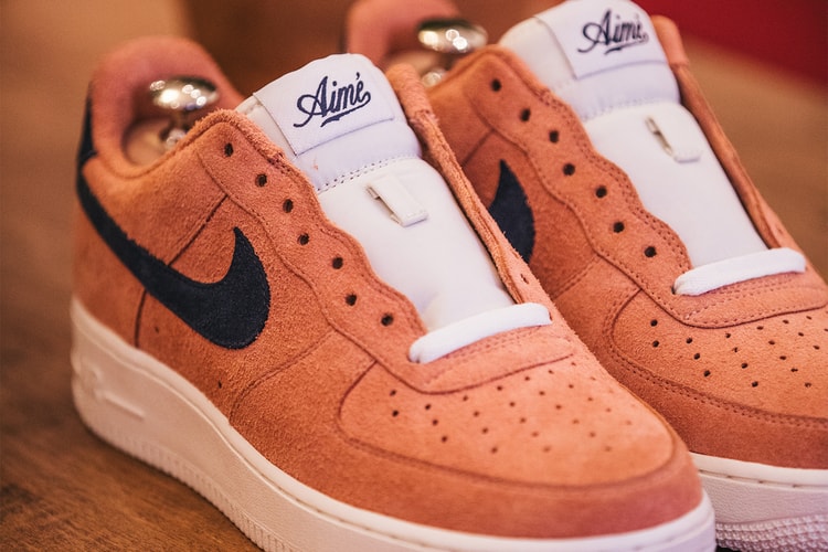 Aimé Leon Dore 定製版 Nike Air Force 1 Low 曝光