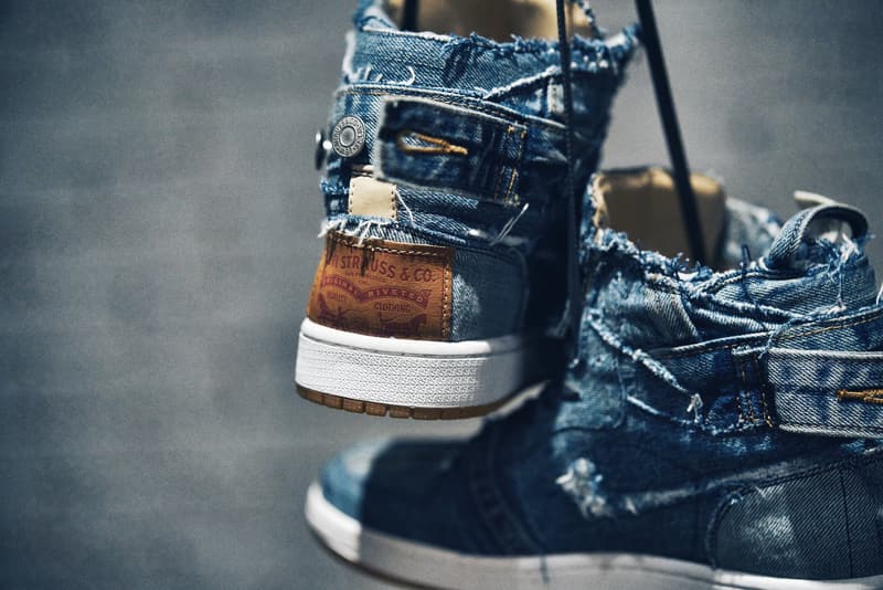 The Remade 打造全新 Air Jordan 1「Levi's」客製版本