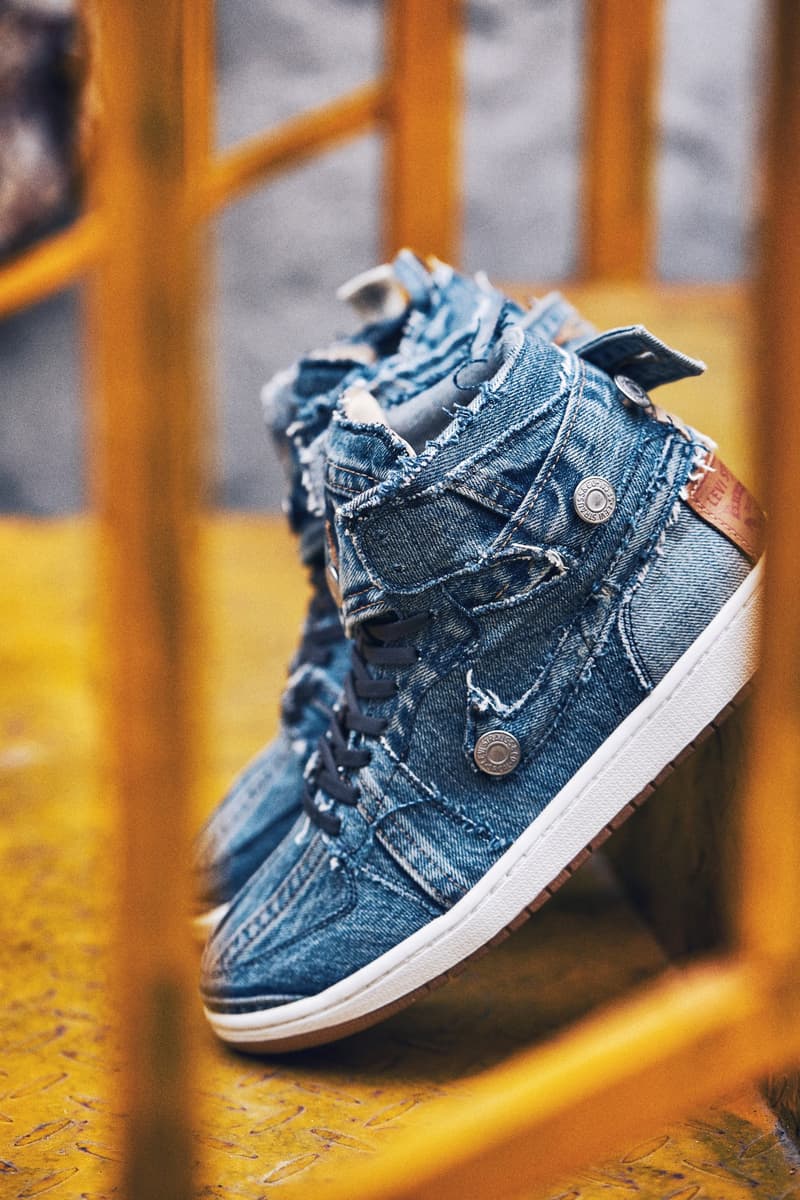 The Remade 打造全新 Air Jordan 1「Levi's」客製版本