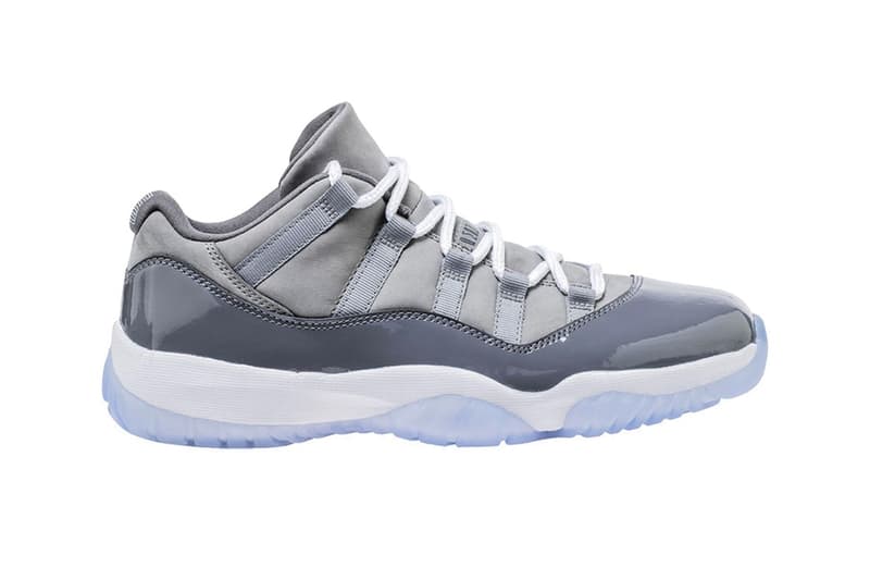 Air Jordan 11 Low「Cool Grey」配色發售日期確定