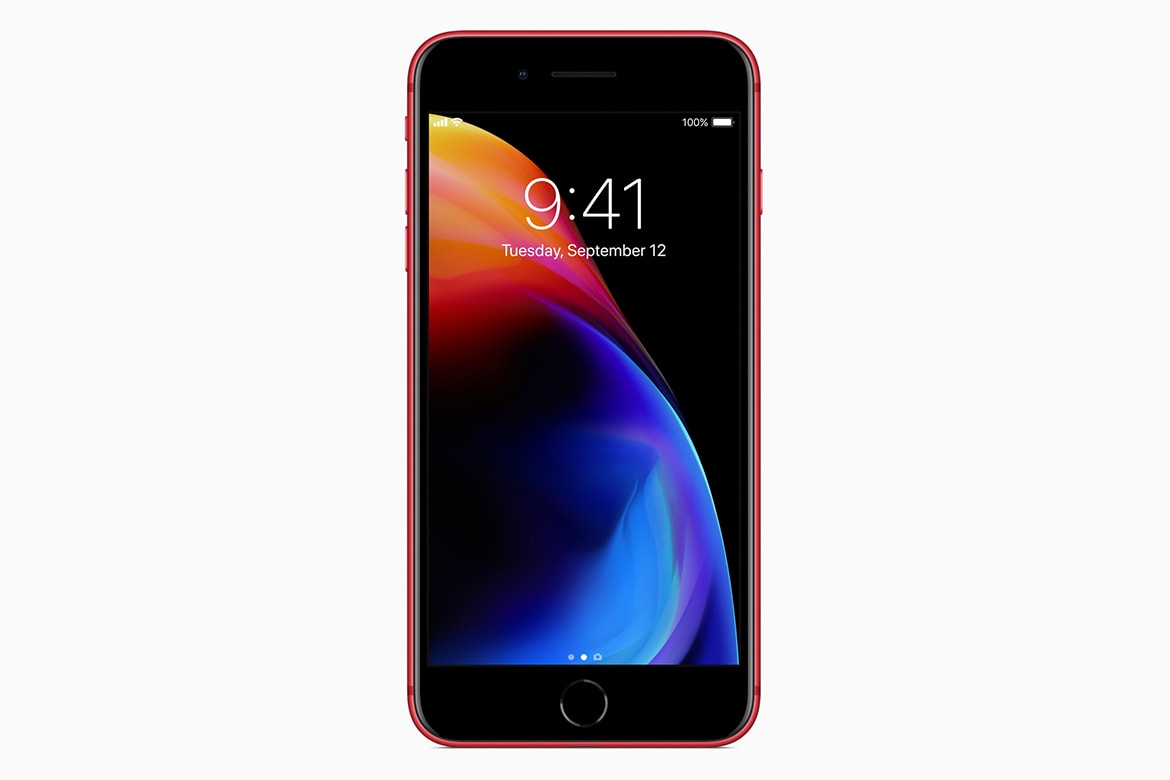 iPhone 8 (PRODUCT)RED 紅色特別版正式發布