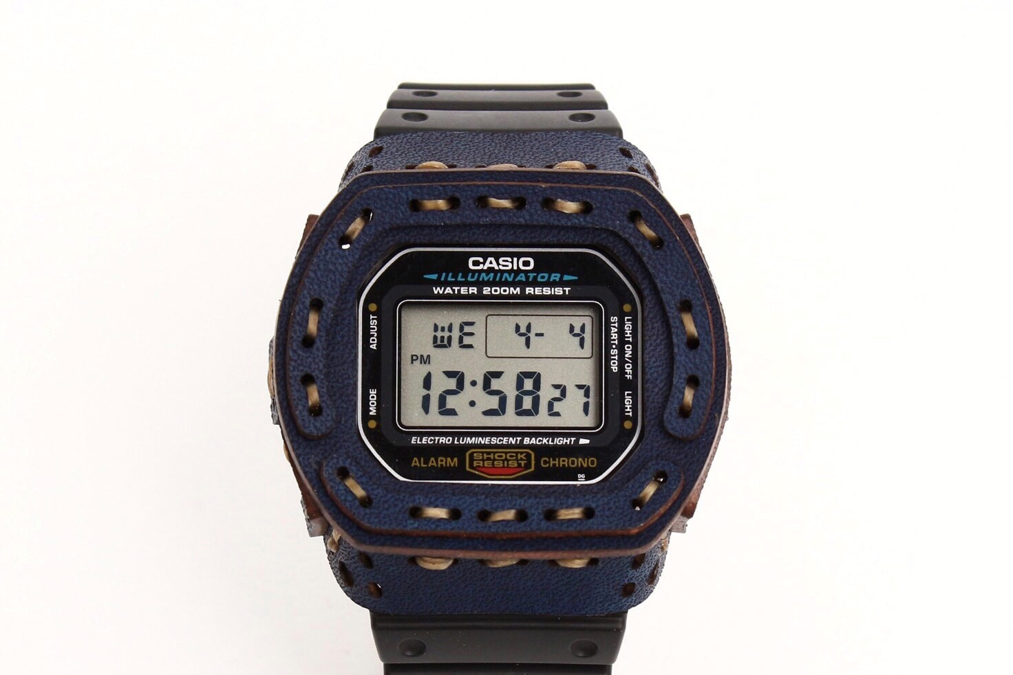 日本品牌 armadillo 打造藍染皮革手造腕錶保護套