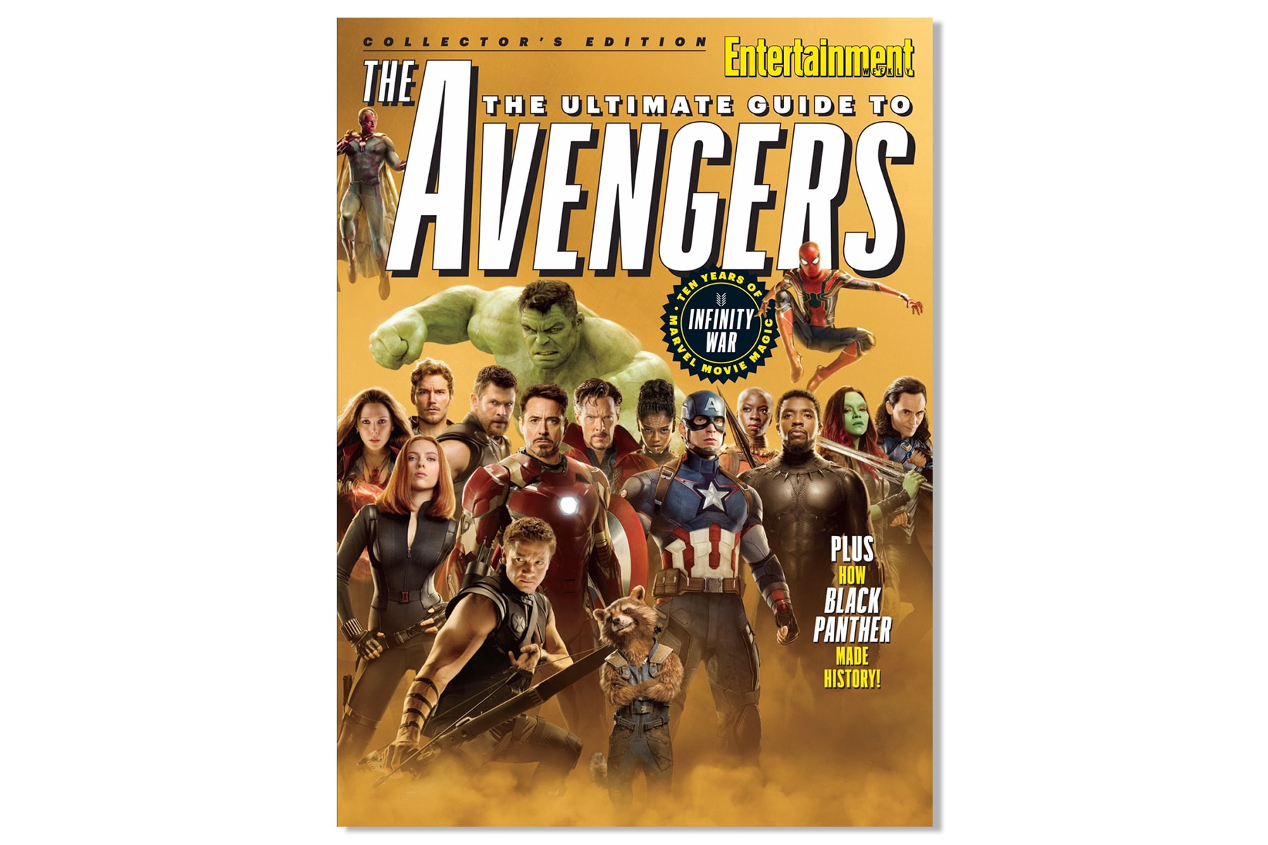 《Entertainment Weekly》推出全新《Avengers: Infinity War》珍藏版