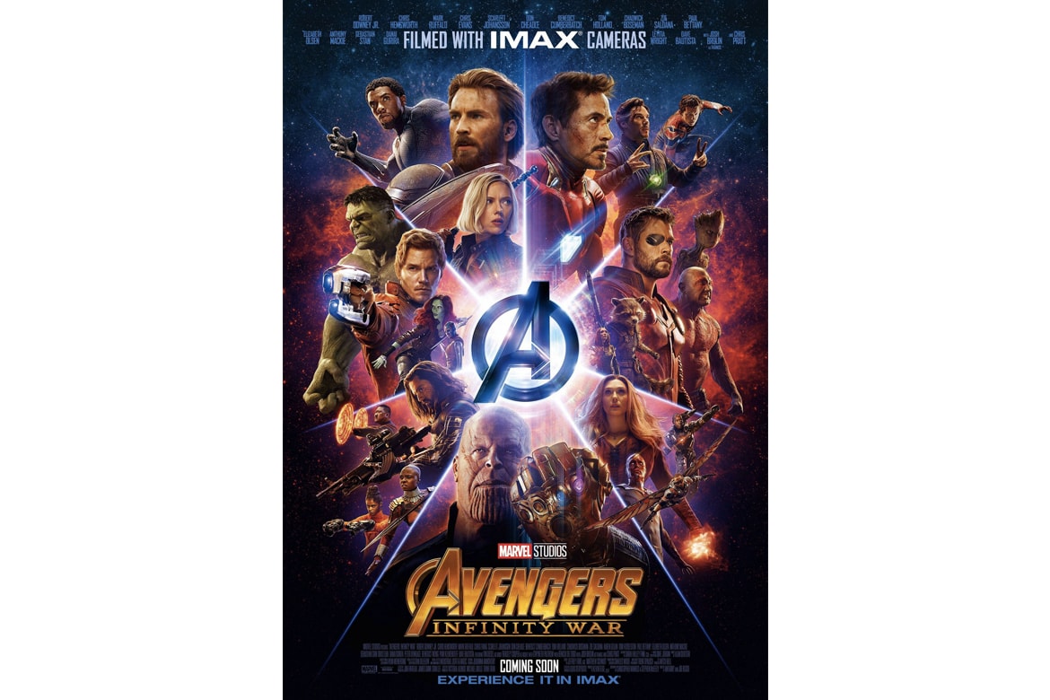 Marvel 發布《Avengers: Infinity War》最新 IMAX 版本海報