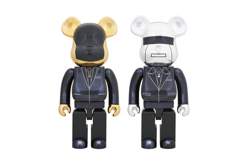 Medicom Toy 復刻經典 Daft Punk 造型 BE@RBRICK 玩偶