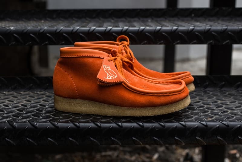 近賞 OVO x Clarks 2018 聯名 Wallabee 系列