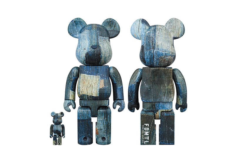 FDMTL x Medicom Toy 聯名 BORO BE@RBRICK 即將上架