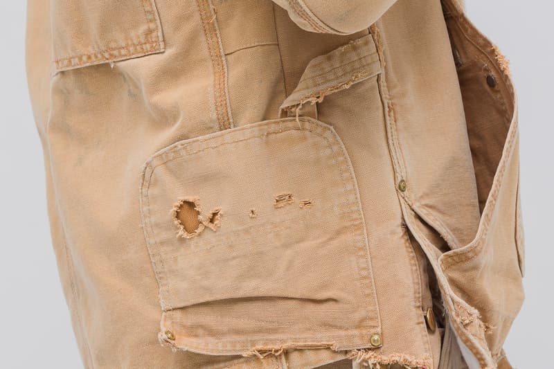 Greg Lauren 運用復古 Carhartt 面料打造全新運動夾克