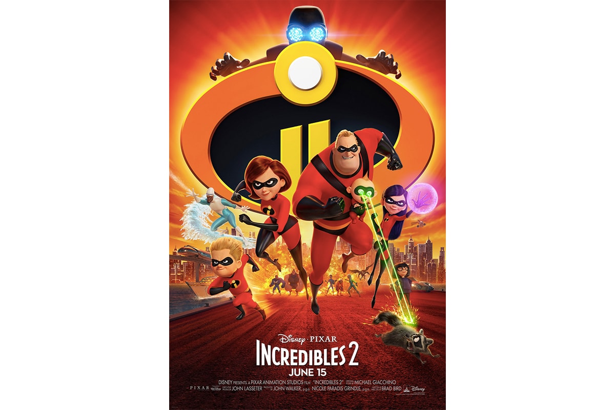 《Incredibles 2》最新電影海報預告大量新角色加盟