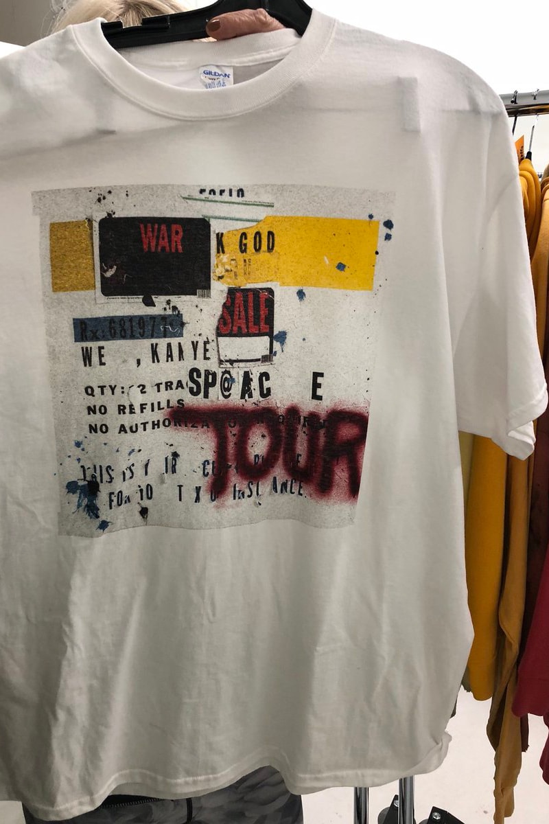 Kanye West 曝光全新「Saint Pablo」巡演 T-Shirt