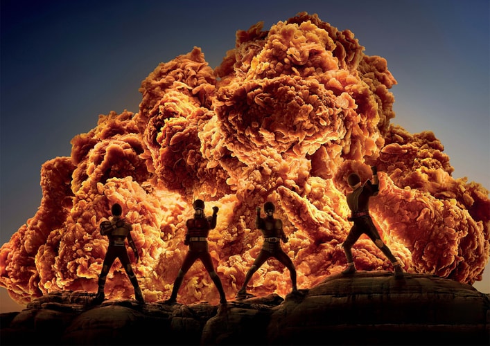 KFC 為香辣脆雞打造全新宣傳廣告