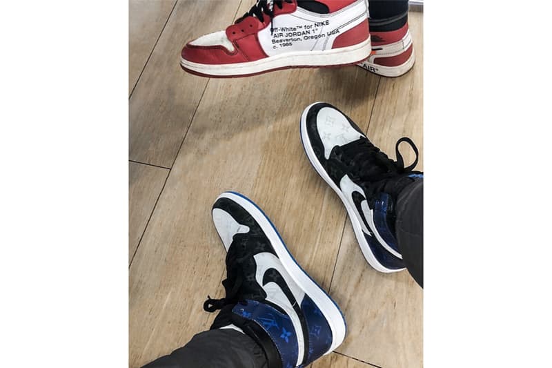 Kim Jones 曝光 Air Jordan 1 x fragment design「Monogram」客製鞋款