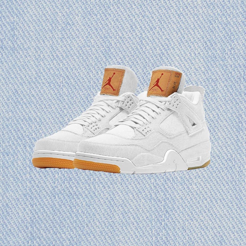 Levi's x Air Jordan 4 全新黑白丹寧配色發售信息確定