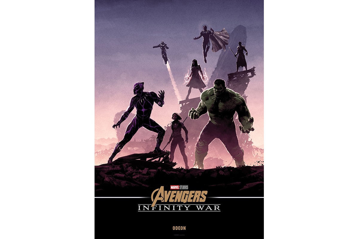 《Avengers: Infinity War》五款全新海報登场