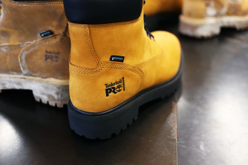 HYPEBEAST 直擊 N.HOOLYWOOD x Timberland PRO 聯名系列陳列室