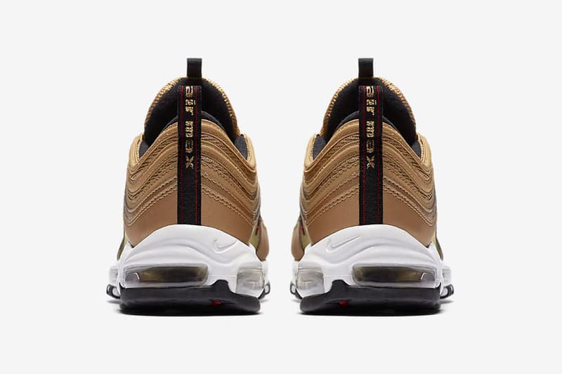 Nike Air Max 97「Metallic Gold」復刻版本將於下個月再度上架