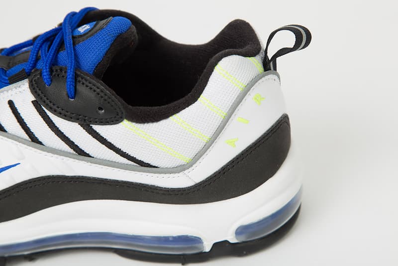 搶先預覽 Nike Air Max 98 全新配色設計「Racer Blue」