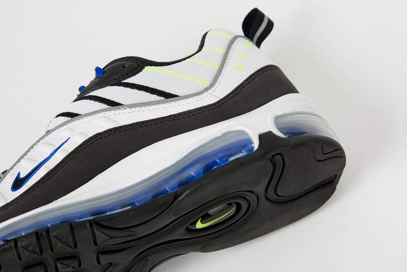 搶先預覽 Nike Air Max 98 全新配色設計「Racer Blue」