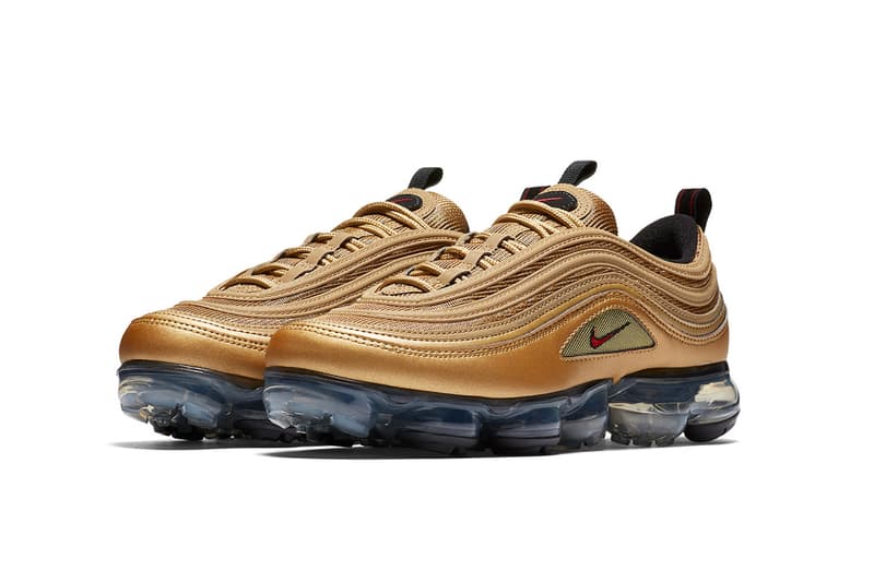 Nike Air VaporMax 97 將迎來全新「Metallic Gold」配色