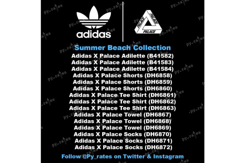 Palace x adidas Originals 2018 全新聯名消息曝光