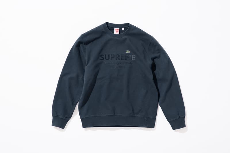 Supreme x Lacoste 2018 春夏聯名系列正式發佈