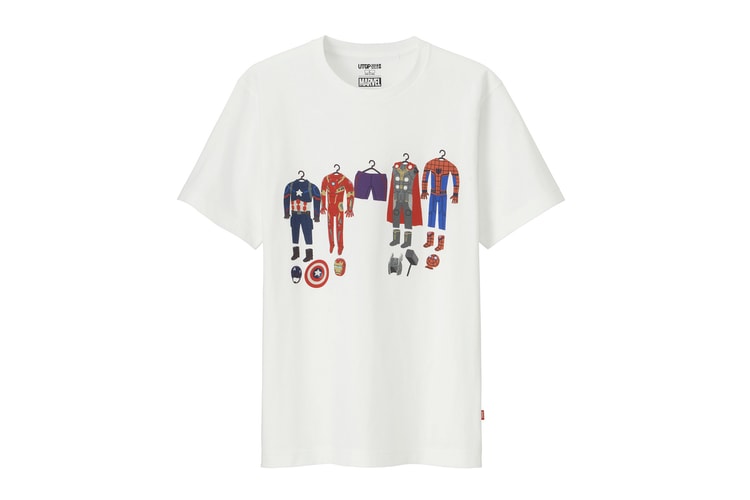 UNIQLO UT Grand Prix 2018「Marvel」主題系列 T-Shirt 完整公開