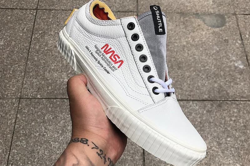 疑似 Vans x NASA 聯名鞋款諜照曝光