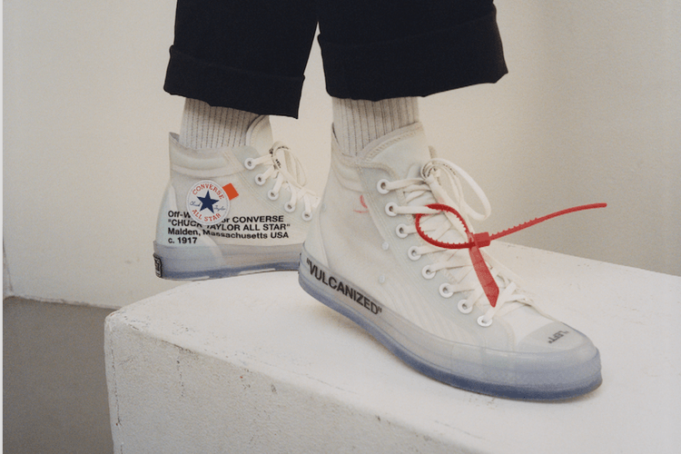 Converse x Virgil Abloh Chuck 70 聯名鞋款正式發布
