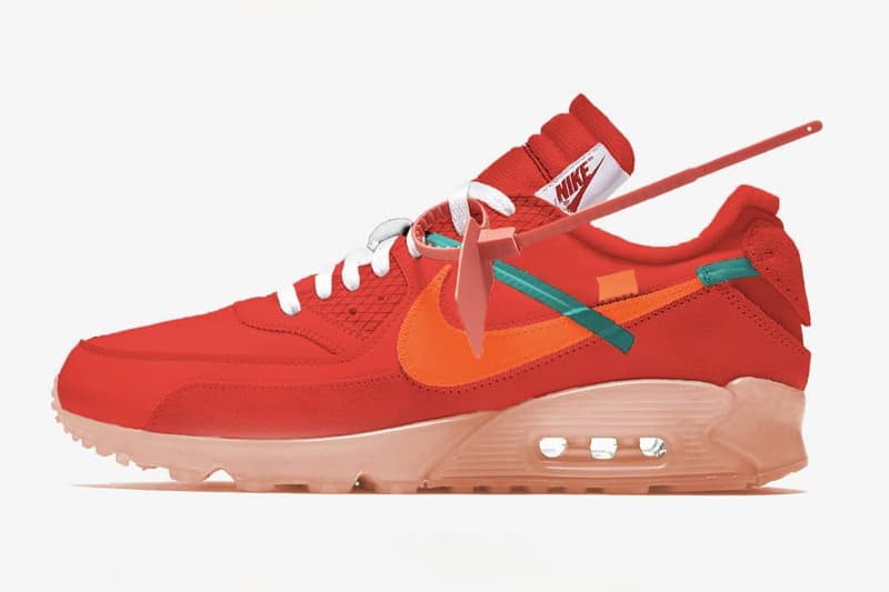 Off-White™ x NikeLab Air Max 90 或將迎來「University Red」配色