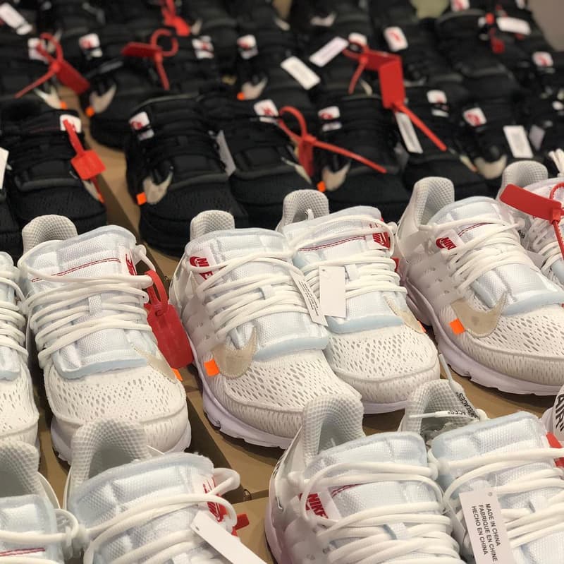 Virgil Abloh x Nike Air Presto「The Ten」2.0 版本實物諜照曝光