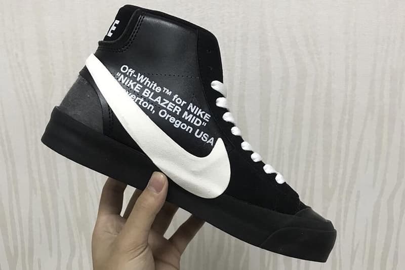 Virgil Abloh x Nike Blazer Studio Mid 最新諜照曝光