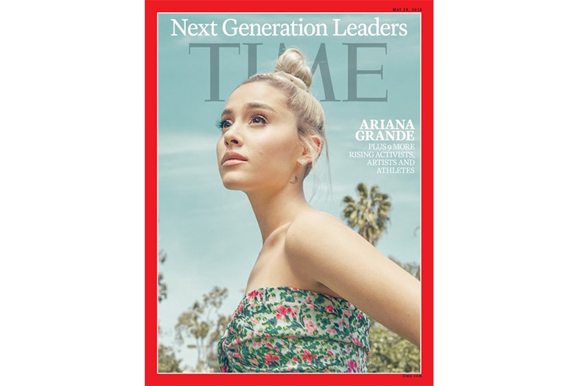 Ariana Grande 登上《TIME》封面