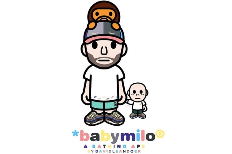 Sean Wotherspoon 分享自己「BABY MILO」造型的卡通肖像