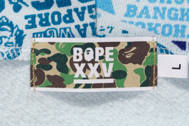 A BATHING APE®「BAPE XXV」企劃系列完整單品