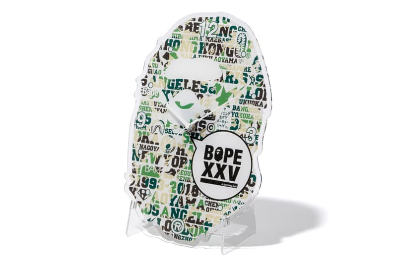 A BATHING APE®「BAPE XXV」企劃系列完整單品