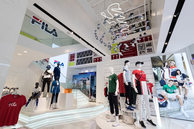 FILA 上海雙旗艦店開幕回顧