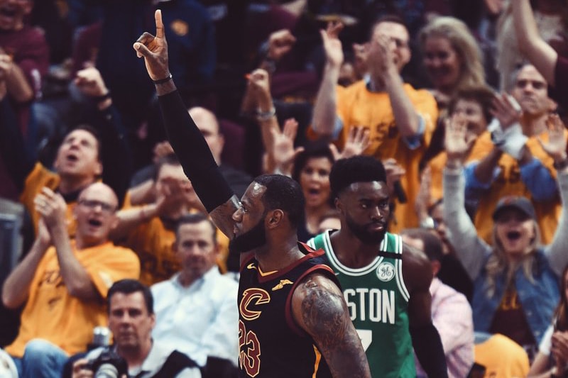 NBA 东部決賽第四戰 Cavaliers 战胜 Celtics 扳平总比分