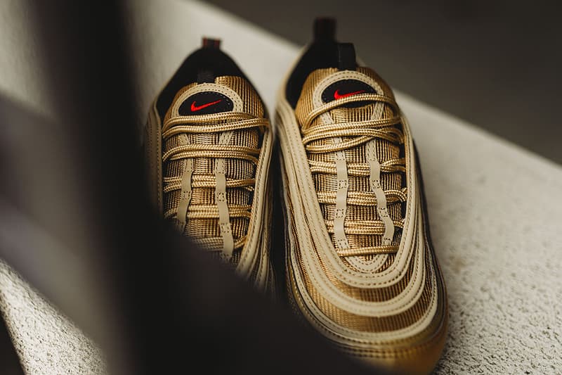 近賞 Nike Air VaporMax 97「Metallic Gold」配色