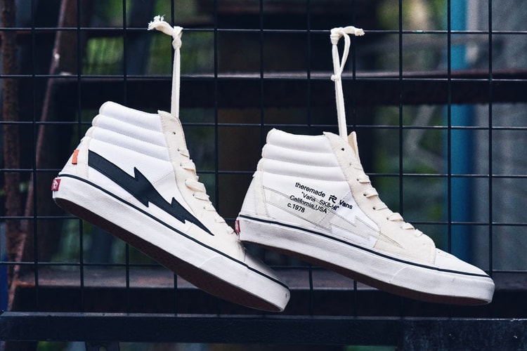 The Remade 打造 Vans Sk8-Hi「Revenge X Storm & Off-White」客製版本