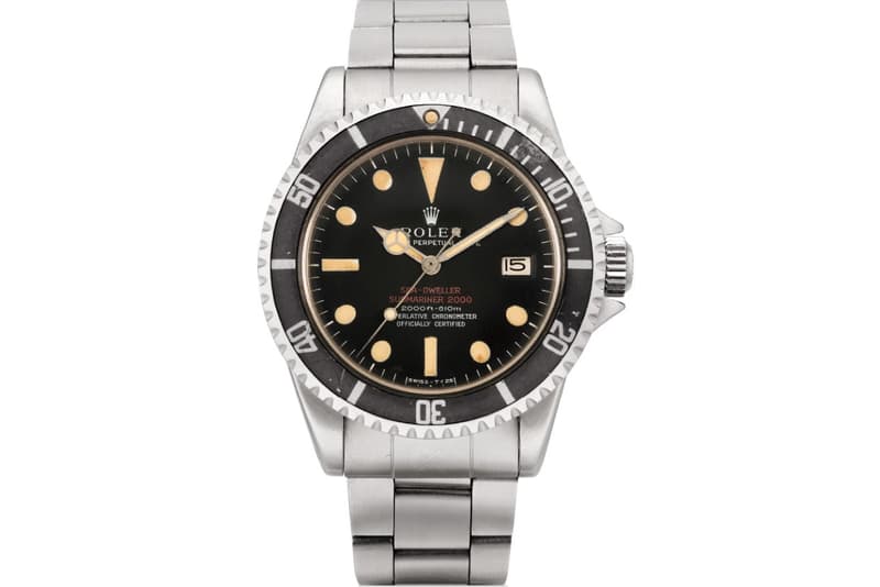 Rolex 極罕無排氦氣閥設計雙紅 Sea-Dweller 將進行拍賣