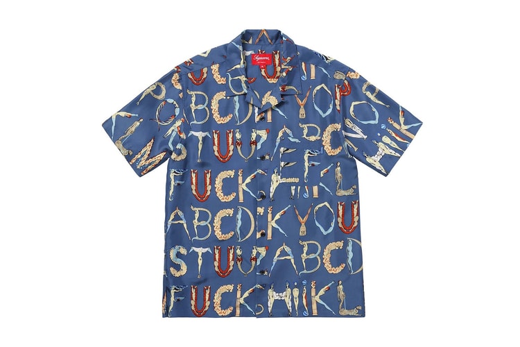 涉嫌侵權?Supreme 全面下架「Alphabet」系列單品