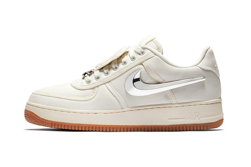 Travis Scott x Nike Air Force 1 將以全新「Sail」配色回歸