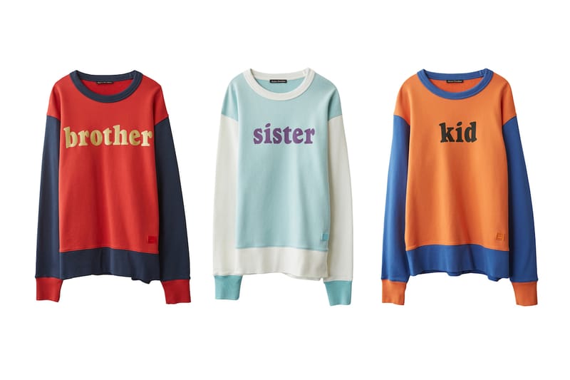 Acne Studios 全新「FACE」別注系列上架