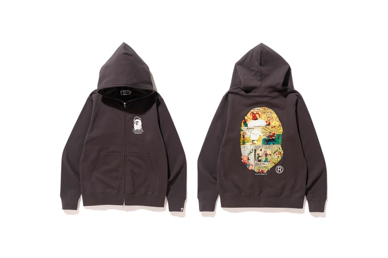 A BATHING APE x POPEYE 2018 聯名系列登場