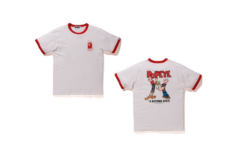 A BATHING APE x POPEYE 2018 聯名系列登場