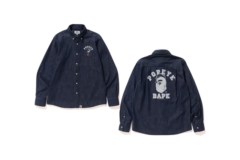 A BATHING APE x POPEYE 2018 聯名系列登場