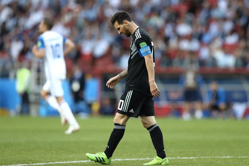 Lionel Messi 關鍵點球未果 冰島爆冷踢和阿根廷